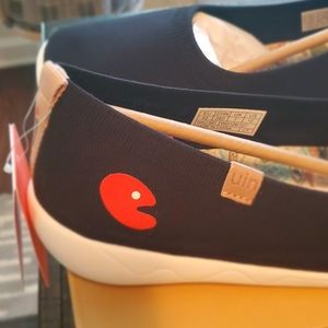 UIN Valencia Knitted Black Womens Sz. 10